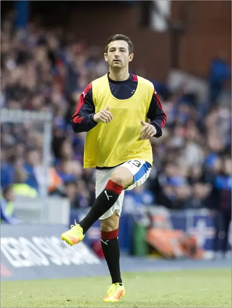 Rangers Jason Holt in Action: Betfred Cup Clash at Ibrox Stadium