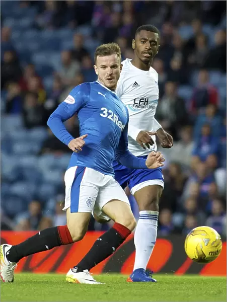 Andy Halliday at Ibrox: Rangers vs Peterhead - Betfred Cup Clash