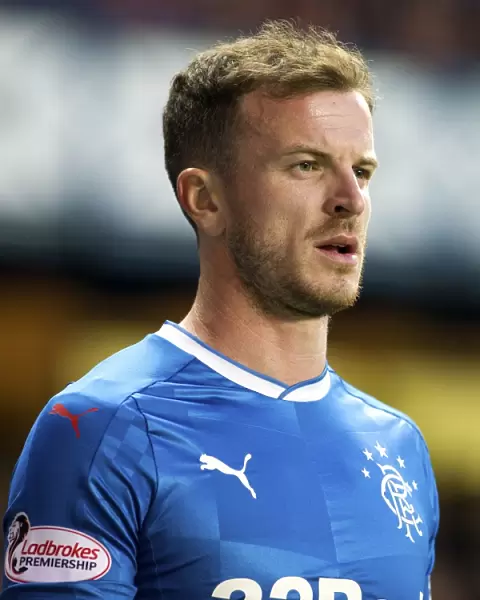 Rangers Andy Halliday in Action: Betfred Cup Match vs Peterhead at Ibrox Stadium