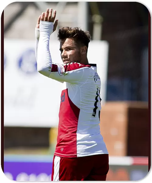 Harry Forrester in Action: Dundee vs Rangers - Premiership Showdown at Dens Park