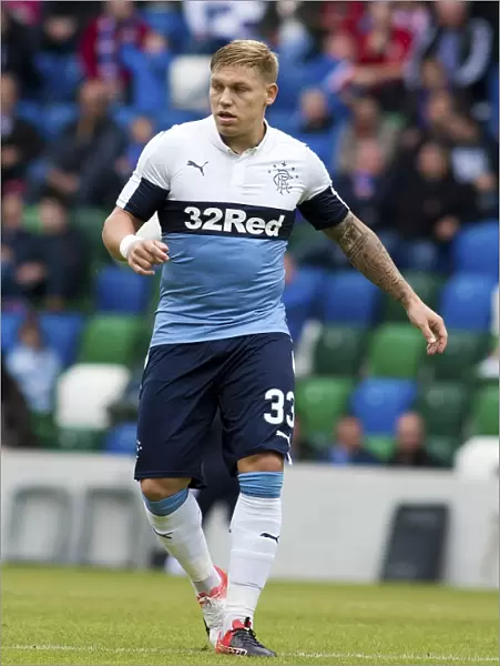 Rangers FC: Martyn Waghorn Pays Tribute to Jamie Mulgrew in Scottish Cup Tradition at Windsor Park