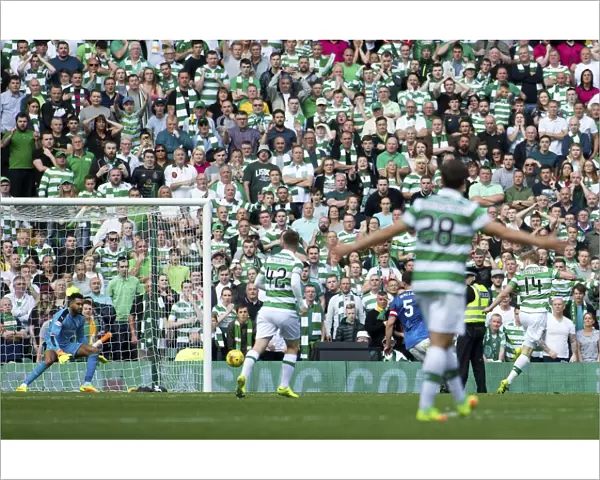 Stuart Armstrong Scores the Thrilling Winner: Celtic vs Rangers, Ladbrokes Premiership, Celtic Park