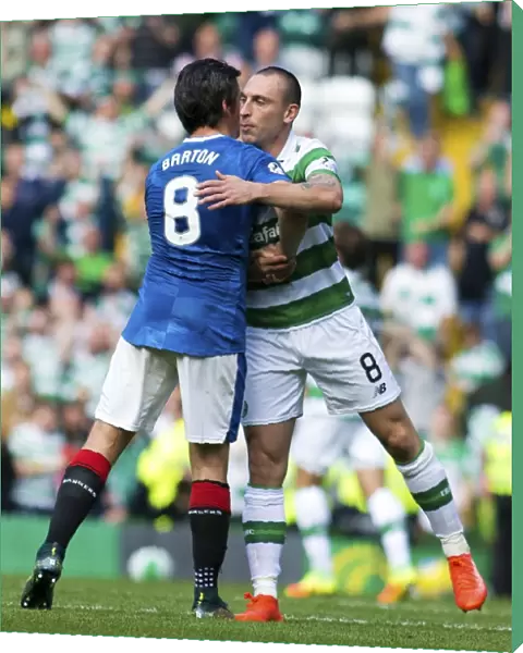 Joey Barton and Scott Brown: A Historic Moment of Sportsmanship - Rangers and Celtic's Championship Showdown at Celtic Park (2003)