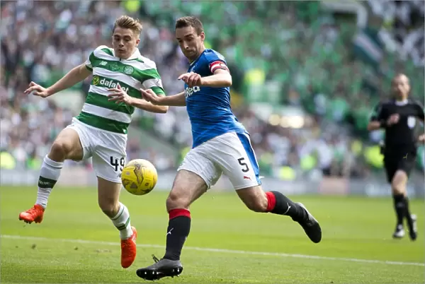 Intense Rivalry: Lee Wallace vs James Forrest - Rangers vs Celtic in the Ladbrokes Premiership at Celtic Park