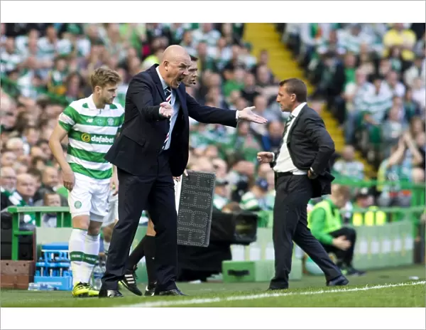 Mark Warburton at Celtic Park: 2003 Scottish Cup Clash between Rangers and Celtic