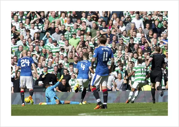 Scott Sinclair Scores the Thrilling Winner: Celtic vs Rangers, Ladbrokes Premiership, Celtic Park