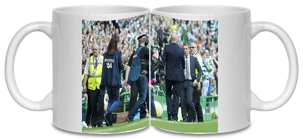 Mark Warburton and Brendan Rodgers: A Celtic Park Handshake in the Ladbrokes Premiership