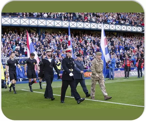 Rangers Football Club: Salute to the Armed Forces - Rangers vs Ross County (Scottish Cup Winners 2003) - Ibrox Stadium