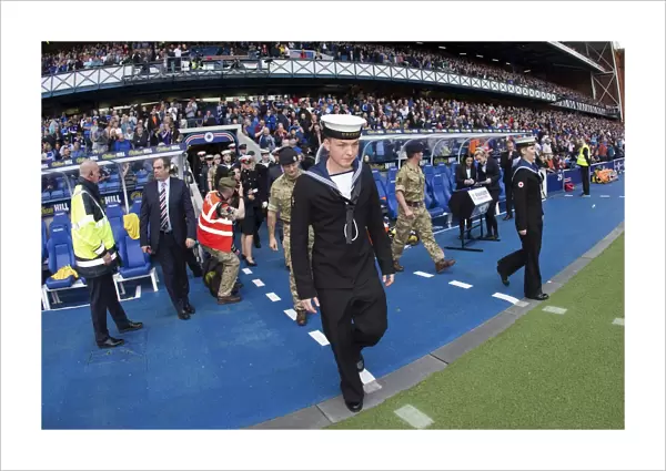 Rangers Football Club: Saluting the Armed Forces - 2003 Scottish Cup Victory vs Ross County at Ibrox Stadium