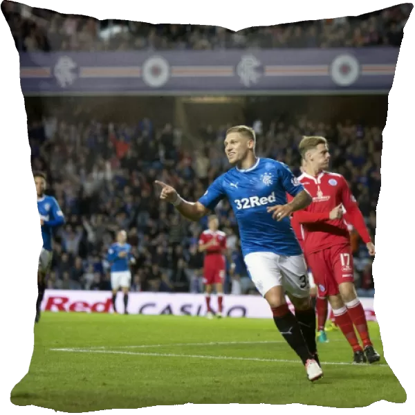 Martyn Waghorn's Double Strike: Betfred Cup Quarterfinal Triumph at Ibrox Stadium