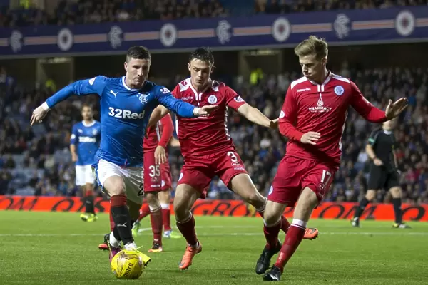 Rangers vs Queen of the South: O'Halloran's Determined Standoff Against Marshell and Pickard in Betfred Cup Quarterfinal at Ibrox Stadium