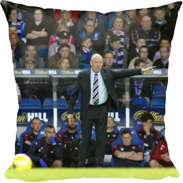 Mark Warburton Guides Rangers in Betfred Cup Quarterfinal at Ibrox Stadium