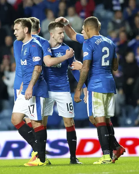 Rangers Andy Halliday Scores Dramatic Betfred Cup Quarterfinal Goal vs. Queen of the South at Ibrox Stadium
