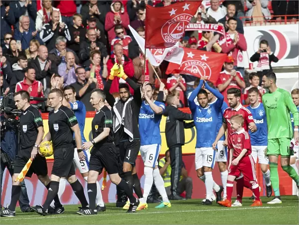 Rangers FC: Lee Wallace Leads the Team at Pittodrie Stadium - Ladbrokes Premiership Match