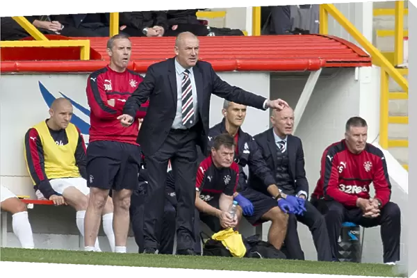 Mark Warburton at Pittodrie: Rangers Battle Aberdeen in Premiership Clash - Scottish Cup-Winning Manager