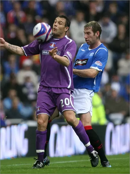 Kirk Broadfoot Scores the Thrilling Winner: Rangers 2-1 Kilmarnock (Clydesdale Bank Premier League, Ibrox)