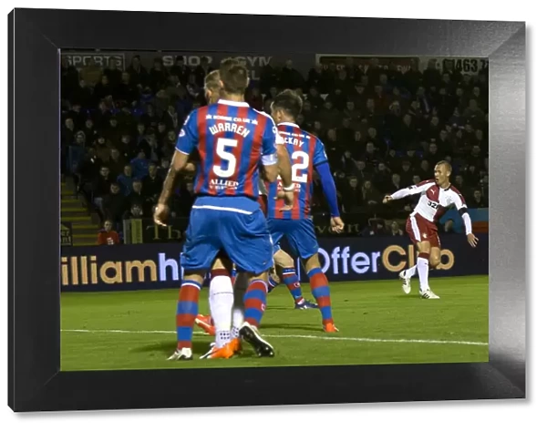 Kenny Miller Scores the Game-Winning Goal for Rangers at Inverness Caledonian Thistle's Caledonian Stadium