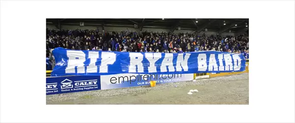 Rangers Football Club: Honoring the Memory of Ryan Baird at Ibrox - A Tribute at Inverness Caledonian Thistle's Caledonian Stadium (Ladbrokes Premiership)