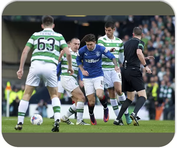 Rangers vs Celtic: Windass Fouls Brown - Betfred Cup Semi-Final Drama at Hampden Park