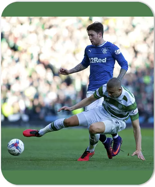 Rangers vs Celtic: Windass vs Simunovic - Betfred Cup Semi-Final Showdown at Hampden Park
