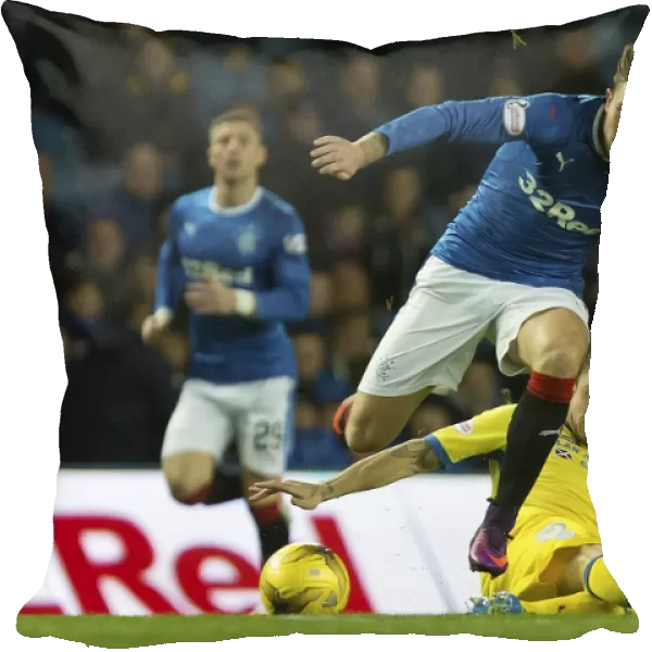 Rangers Josh Windass Outmaneuvers Paul Paton: A Heart-Stopping Moment from Rangers vs St. Johnstone at Ibrox Stadium