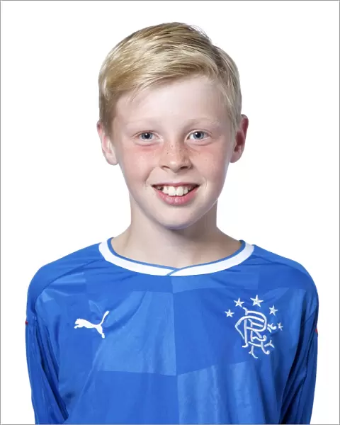 Rangers U12: The Next Generation with Scottish Cup Champion Connor Devine at The Rangers Football Centre