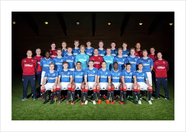 Rangers U20 Team Picture & Staff - The Rangers Football Centre