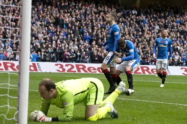 Andy Halliday Scores the Penalty: Rangers Thrilling Victory over Kilmarnock at Ibrox Stadium