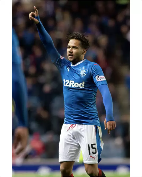 Rangers Harry Forrester Scores Thrilling Goal in Ladbrokes Premiership Match vs Dundee at Ibrox