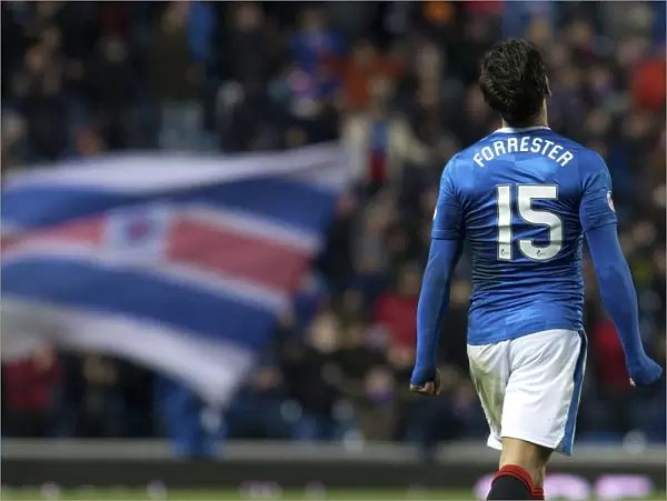 Rangers Harry Forrester Scores Stunning Goal Against Dundee at Ibrox