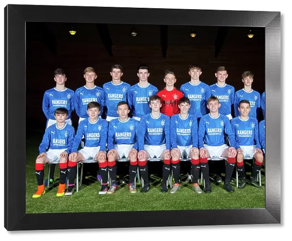 Rangers U15 Team Picture - The Rangers Football Centre