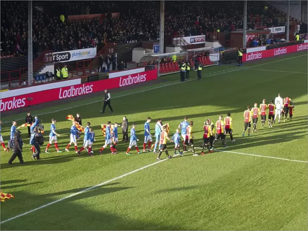 Rangers vs. Partick Thistle: Intense Face-Off in Ladbrokes Premiership Clash at Firhill Stadium