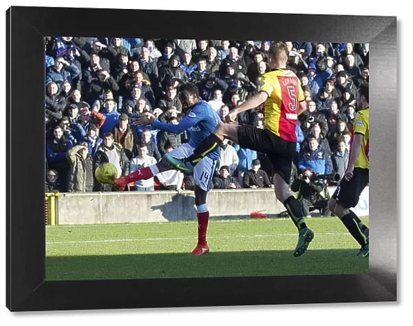 Joe Dodoo Scores First Rangers Goal in Ladbrokes Premiership at Firhill Stadium