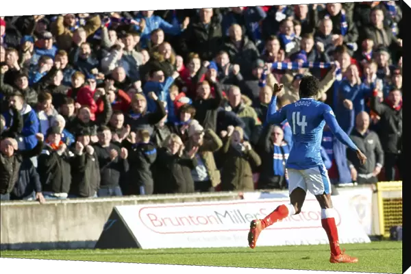 Joe Dodoo Scores Thrilling First Goal for Rangers at Firhill Stadium