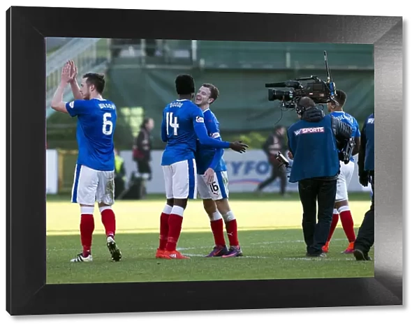 Rangers Football Club: Joe Dodoo and Andy Halliday's Triumphant Moment at Firhill Stadium