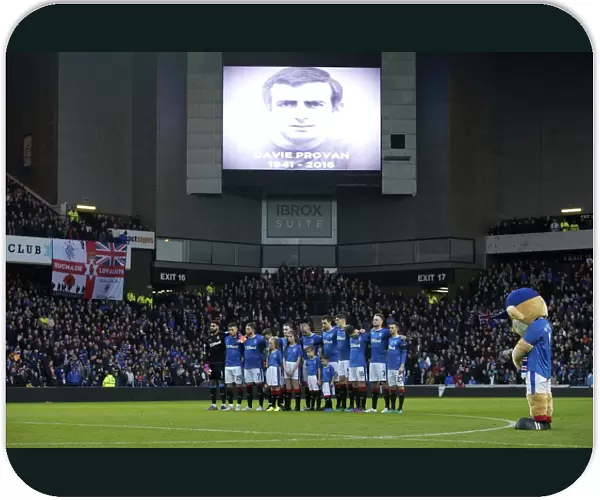 Rangers vs Aberdeen: A Moment of Silence for Davie Provan - Ibrox Stadium