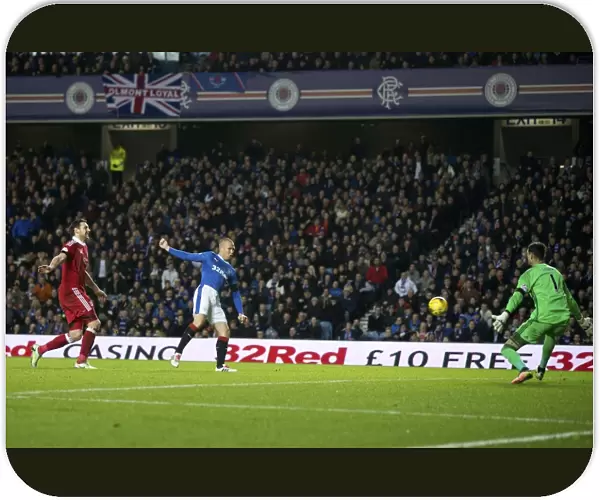 Kenny Miller's Thrilling Last-Minute Winner: Rangers vs Aberdeen, Ladbrokes Premiership, Ibrox Stadium