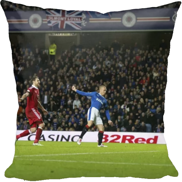 Kenny Miller's Thrilling Last-Minute Winner: Rangers vs Aberdeen, Ladbrokes Premiership, Ibrox Stadium