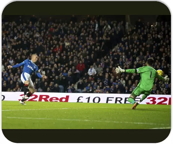 Rangers: Kenny Miller's Thrilling Winning Goal Against Aberdeen in the Ladbrokes Premiership at Ibrox Stadium