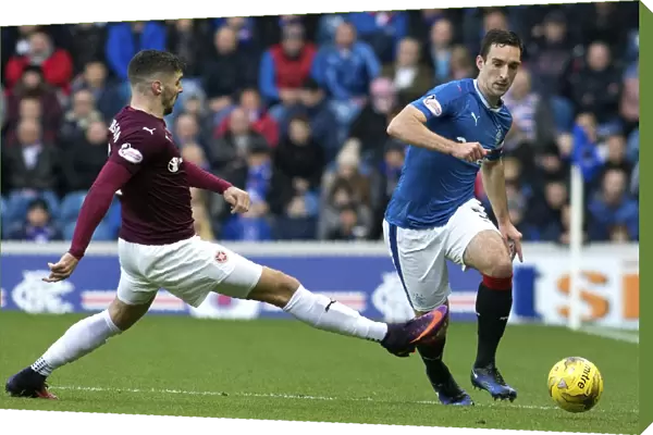 Lee Wallace Leads Rangers in Epic Ibrox Clash against Heart of Midlothian: Scottish Cup Champions (2003)