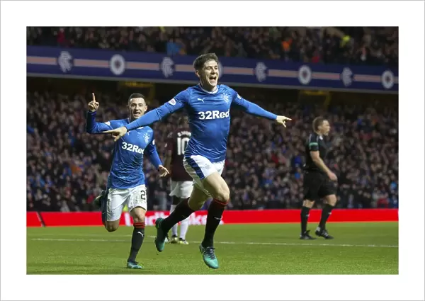 Thrilling Goal: Rob Kiernan Scores for Rangers vs. Heart of Midlothian (Scottish Premiership)