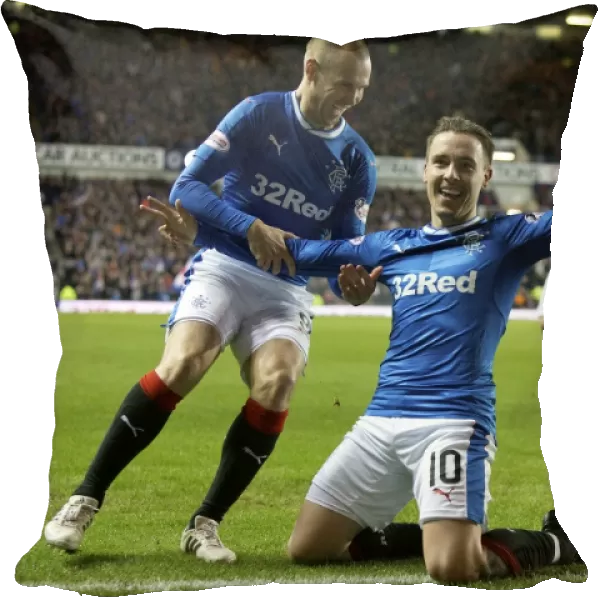 Rangers FC: Unforgettable Goal Celebration - McKay and Miller's Euphoric Moment (Scottish Cup Victory, 2003)