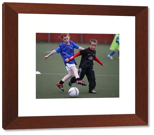 Rangers Football Club: Exciting Matches of Soccer Schools Season 07-08 - Young Players in Action