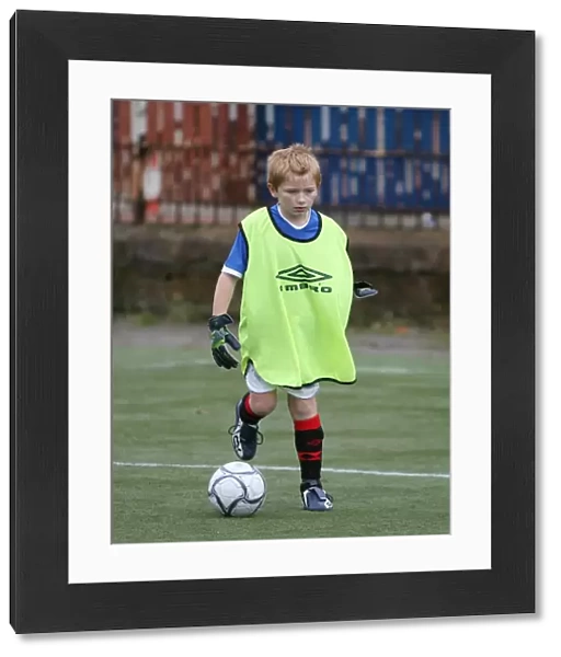 Young Rangers in Action: October Break Soccer Matches at Ibrox (Season 07-08)