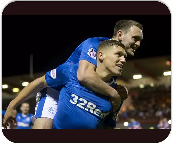 Rangers Double Delight: Waghorn's Brace in Premiership and Scottish Cup Triumph
