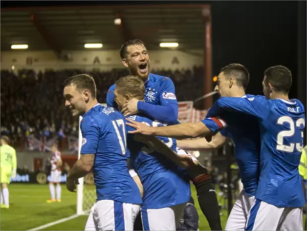 Rangers Football Club: Martyn Waghorn's Double Victory - Premiership Championship & Scottish Cup Triumph (2023)
