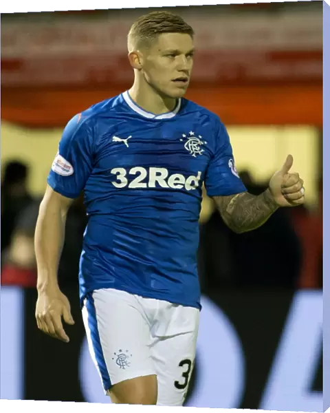 Scottish Cup Champion Rangers: Martyn Waghorn in Action against Hamilton Accies, Ladbrokes Premiership
