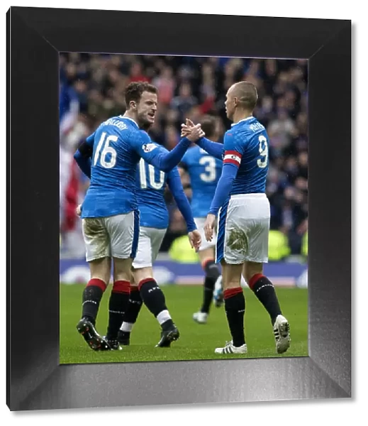 Euphoria at Ibrox: Kenny Miller's Iconic Goal Celebration vs Celtic (Scottish Premiership / Scottish Cup Double, 2003)