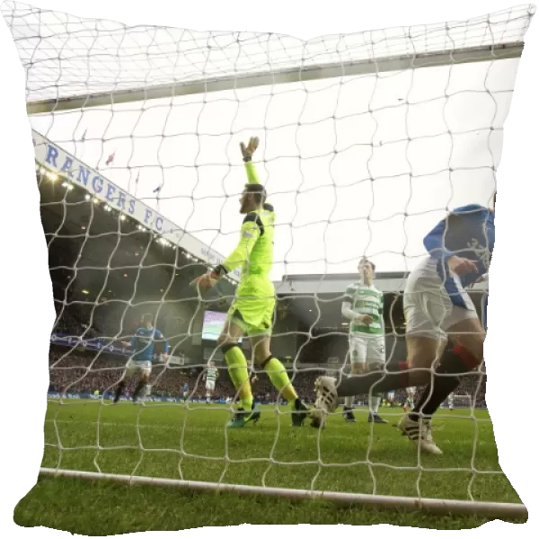 Euphoric Kenny Miller: Celebrating Scottish Cup Victory Goal at Ibrox Stadium (2003)
