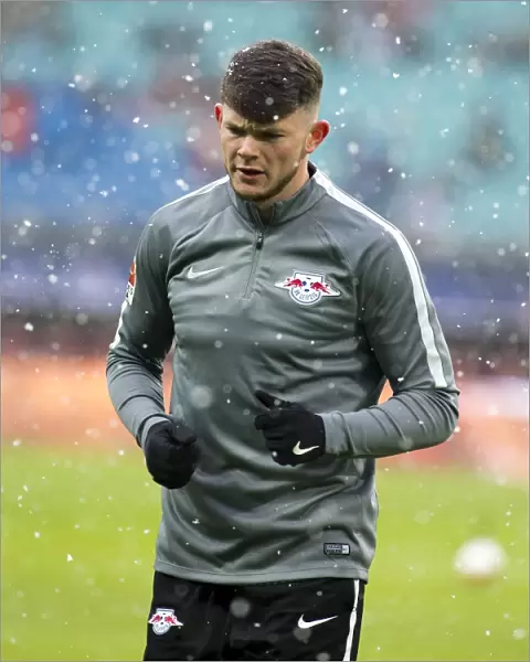 Rangers Oliver Burke: Pre-Match Warm-Up at Red Bull Arena Before RB Leipzig Clash